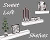 Sweet Loft Shelves