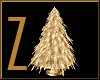 Z Christmas Tree Gold