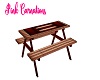 Ravage Red Picnic Table