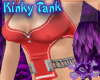 Kinky Tank Red w Chain