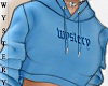 ⓦWYSTERY Hoodie Blue I