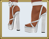 Diamante Gray Heels