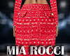 Old Money Red Skirt