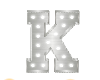 Marquee Letter "K"