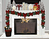 Christmas Fireplace w TV