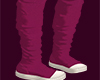 rick owen pink shoes