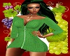 TD GREEN SWEATHER DRESS