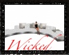 *W* White LUXE Couch