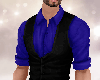 Blue Black Shirt