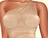 Beige Transparent Dress