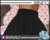 [i] Flared Skirt -Black
