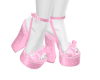 Pink Bow Heels