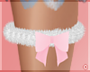 !© Fluffy Bow Garter L