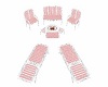  PINK PATIO SET