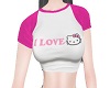 G Kitty Pink Tee