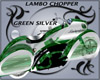 Lambo Chopper Green Silv