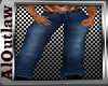 (AL) Blue Muscle Jeans