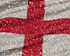 England Flag w/Particles