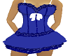 sexy dress blue