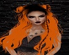 Orange Halloween Hair