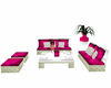 White/Rose Sofa&Pose-F