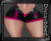 ! Censored Shorts-Pink