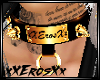 Submissive Choker Gold