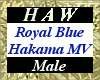 Royal Blue Hakama MV