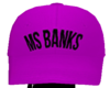 bank hair+ purple hat