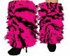 Pink n Blk Monster Boots