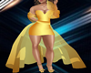 GOLDEN MINI GOWN