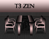 T3 Zen Sakura Dining Set