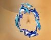 Dolphin Navel Tat