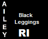 AAADT Black Rl Leggings