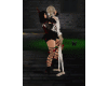 Halloween Zombie kiss