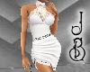 JB Short White Dress