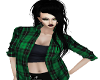 Green Plaid Top