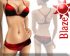 B* Sport Bra/Pty-Red