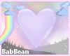 B|Heart Head Sign-Lilac