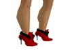 Red Burlesque Boot