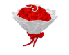 D- rose bouquet