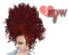 Hair Messy Updo Red