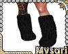 BLACK Fur Boots <3