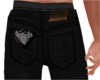 Skinny Jeans black skull