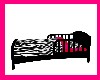 ~Zebra Pink~ Toddler Bed
