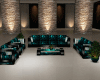 (L)Modern Green Sofa set