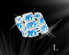 DIAMOND BRACELET BLUE L