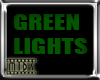 (M) Green DJ Lights