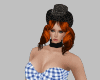 Cowgirl Hat+hair Copper