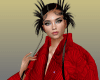 (7K)Scarlet Kimono Coat